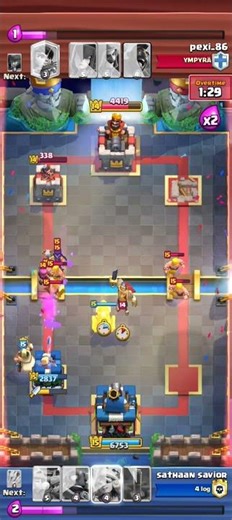 4.1 Giant Battle Clash Royale | Road to 10K #clashroyale