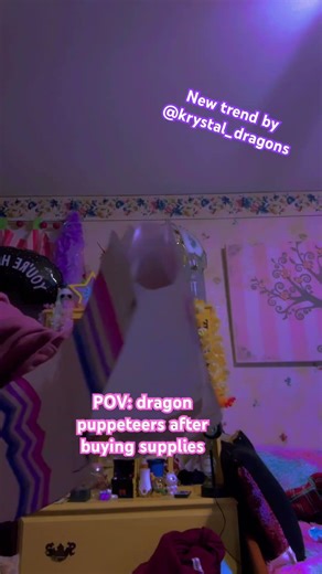 New trend by @krystal_dragons(tag not working) #dragonpuppets #dragonpuppetcommunity #lgbtiq