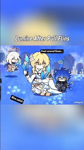 Lumine After Pull Flins #genshin #genshinimpact