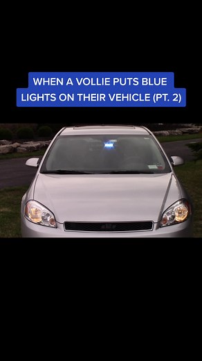 Volunteer Firefighter POV: Setting Up Blue Lights