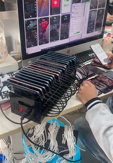 phone farm setup Easily control your phone on computer integrated farm click group control solution phone farm phone holder hub granjas de bots #phonefarm #boxphonefarm #phonefarming #phoneholder #fyp