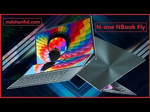 N-one NBook Fly Laptop With Core i7-10750H and Dual Screen