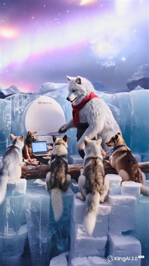 CloudWolf training 🌥️🐺 #ai #cloud #wolf