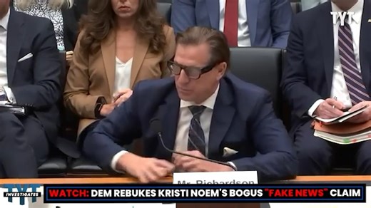 Rep. Laura Friedman rebuked Kristi Noem's bogus fake news claim. | The Young Turks