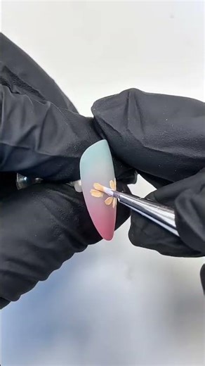 Intricate Spring Flower Nail Art Step-by-Step Guide.#naildesigns