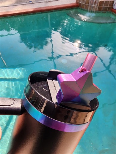 Star Straw Topper Slider for Chroma Stanley Quencher or Tumblers | 10mm Straw Accessory | Gift | 3d Printed | 20-40oz | Caretaker Gift - Etsy