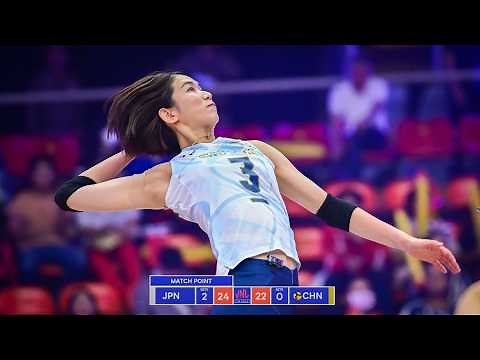 SARINA KOGA DESTROYED China in Volleyball Nations League 2024 !!!