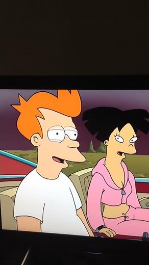 futurama fry and amy get stuck on mars