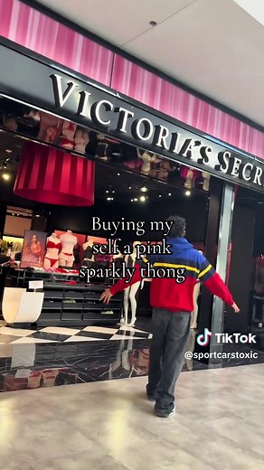 Sparkly Pink Thong Buying Experience