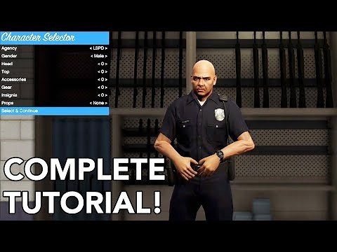 How To Join Police In GTA 5! [2018] (How To Install LSPDFR Mod FULL VOICE TUTORIAL 2018)