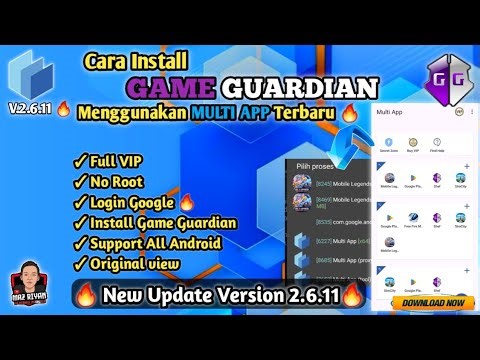 CARA PASANG GAME GUARDIAN MENGGUNAKAN MULTI APP TERBARU 🔥 TANPA ROOT 🔥 MULTI APP 2026 🔥