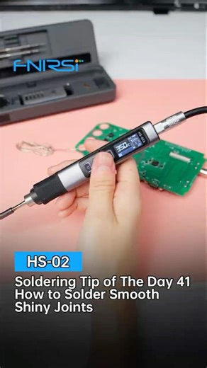 FNIRSI HS-02 | How to Solder Perfectly? Fast & Easy Tips