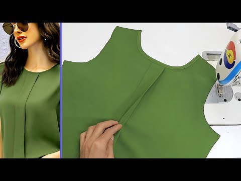 🌺 Basic Ways to Women's Collar Sewing ✅️ Sewing Tutorial and Techniques