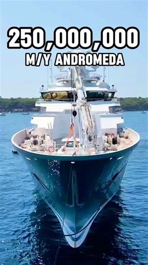 @rolls.world on Instagram: "The price of an “Andromeda” yacht varies significantly by vessel, but the famous 107m explorer superyacht (formerly Ulysses) is valued around $250 million, while smaller yachts with the same name, like a 2016 Lagoon or 2023 Azimut, sell for under $2 million. A charter Posillipo Andromeda costs about €31,000 - €35,000 per week. For the large explorer superyacht: Price: Approximately $250 million (estimated value). Builder: Kleven (Norwegian shipyard). Known For: Expedi