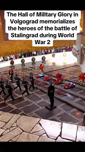 World war 2 Stalingrad Memorial #militarytiktok #war #warriors #Russia