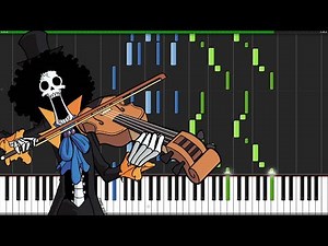 Bink's Sake - One Piece [Piano Tutorial] (Synthesia) // Marco Tornatore