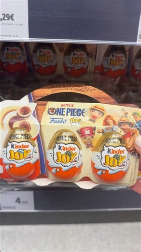 NEW 2026 One Piece x Kinder Joy x Funko POP