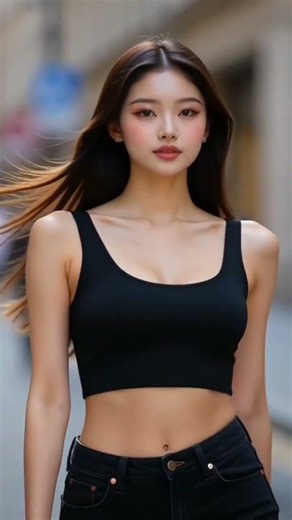 Chinese Beautiful Girl with Elegant Street Style 😍 | Fashion Queen #shorts