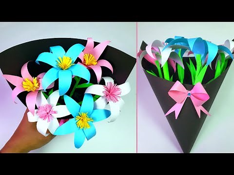DIY Unique and Beautiful Bouquet | How to Make Flower Bookey | DIY FLOWER BOOKEY