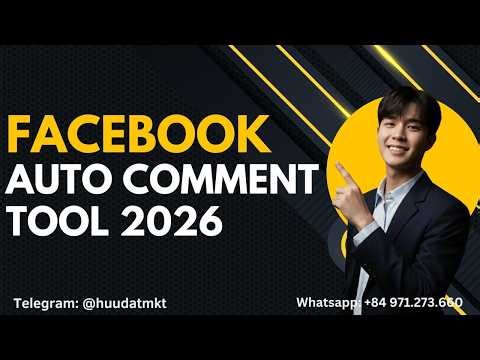 Facebook Auto Comment Tool 2026 | Spam Comment Facebook