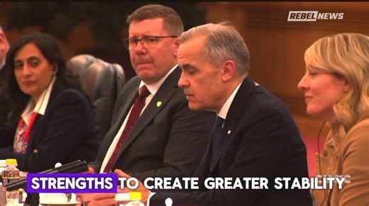 NEW WORLD ORDER: Canadian Prime Minister, Mark Carney, tells China their partnership “sets us up well for the new world order.” Is it just me, or was Premier Moe like “WTH” when he said it 🤣 I’m laughing because the Lord has already been preparing me. | Drea Humphrey