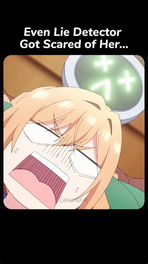 Lamenthis on Instagram: "Even Lie Detector Got Scared 😱💀 . Anime- 100 Girlfriends who really really really really really really really love you #anime"