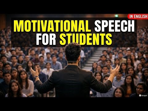 #studymotivation Motivational Speech For Students in English।। Motivation To Study Hard