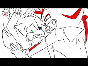 Shadow!! Stop this...😱 | Shadow x Sonic (Sonadow) | Comic Dub