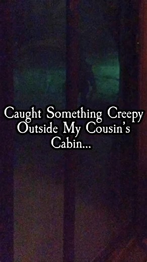 The Scarecast on Instagram: "This panoramic picture was taken in my cousins cabin… if oyu look outside… there someone standing there. We have no clue who that is."