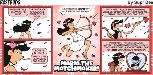 Rosebuds Comic Strip 2026-02-08 | Comics Kingdom