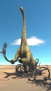 85K views · 212 reactions | 100+ Emperor Scorpion vs Brachiosaurus | The Burner Guy | Facebook