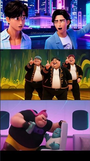 DEMON HUNTERS KPOP / LOVE / FAT GIRL and FAT BOY /