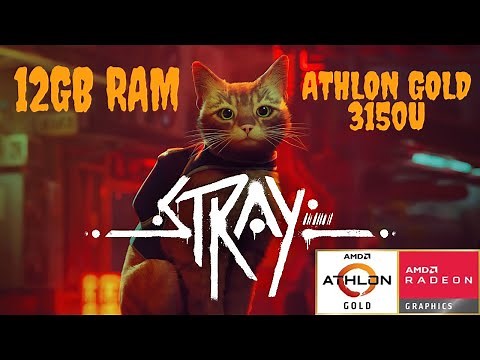AMD Athlon Gold 3150U Gaming Test | Stray | Lenovo V14-ADA