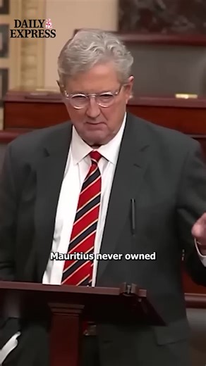 Senator Kennedy ripped into 'woke' Keir Starmer for giving away the Chagos Islands to Mauritius 😳 #dailyexpress #senkennedy #starmer #chagos