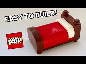 How to Build a Simple Lego Bed (Tutorial)