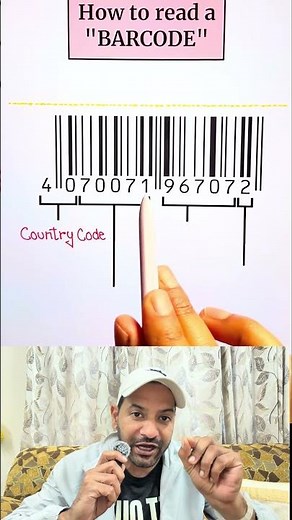 How to read barcode numbers