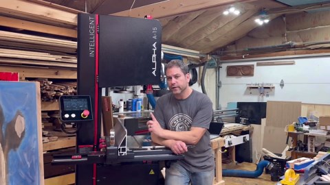 Inside the Harvey Alpha A-15: The future of bandsaws?