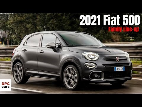 2021 Fiat 500 Family Line up