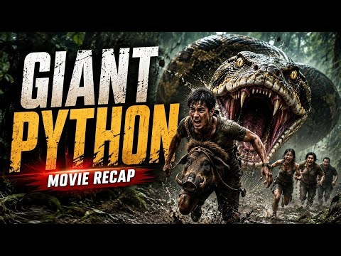 🐍Giant Python Turned a Man Into Live Bait | Full Movie Recap 🎥