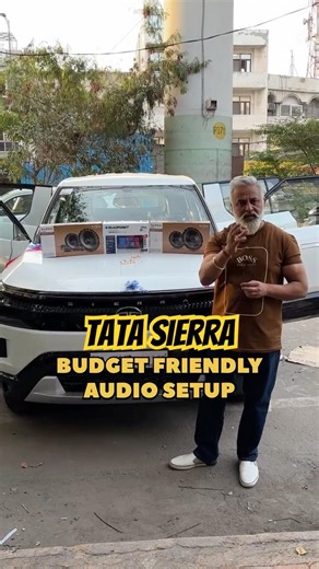 Tata Sierra Budget Audio Upgrade 🔥 Blaupunkt + Harman Sound Setup