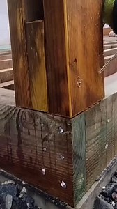 Perfect timber column jointing skills | Sanford Civil Consultant