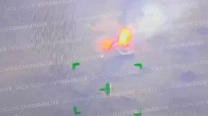 Moment Russia allegedly destroys first US M1 Abrams tank in war in Ukraine