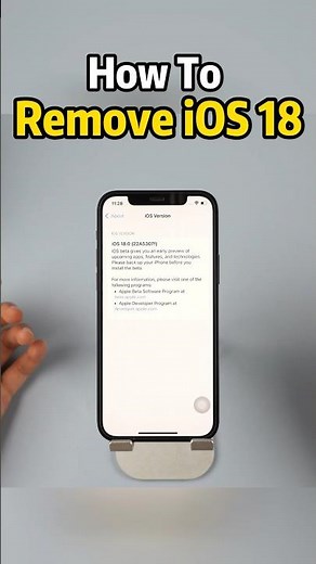 How To Remove iOS 18.3 With One Click