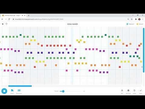Undertale - Fallen Down (Reprise) on Chrome Music Lab