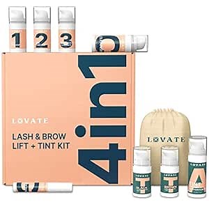 Beauty Lash Lift Kit with Color | Lash Lift Tool | Brow Lamination Kit | Eyelash Lift Kit | Eyelash Perm Kit | Eyebrow Lamination Kit