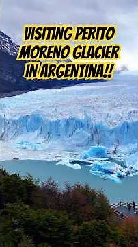 How to Visit PERITO MORENO GLACIER from EL CALAFATE, ARGENTINA! #argentina #patagonia