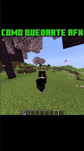 How to stay AFK on servers without getting disconnected 🤓 #minecraft #tutorial #humor