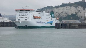We’re on our way! The first sailing on our new route departed Dover this morning, with a traditional maritime send off. Won’t be long before we can welcome you all onboard 🚢 Find out more and 'Sea Travel Differently' 👉 https://fal.cn/DoverCalais #SeaTravelDifferently #DiscoverFerries #BetterbyFarbyCar #IrishFerries. | Irish Ferries