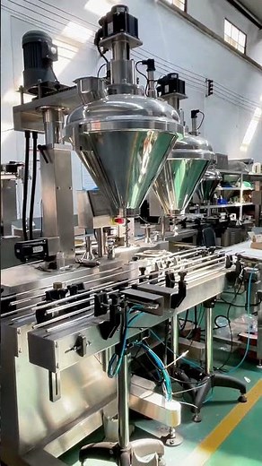 Factory Machine Showcase: Dual Automatic Auger Filler