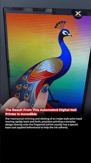 This Automated AI Digital Nail Printer is INSANE